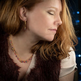 Barbara Heinrich Multi Color Sapphire Briolette Necklace