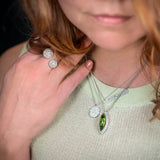 Alchemy Peridot Cabochon Pendant