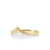 Adel Chefridi Nesting V Diamond Band Gold