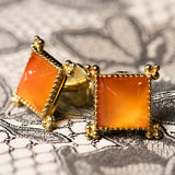 Victor Velyan Carnelian Cuff Links