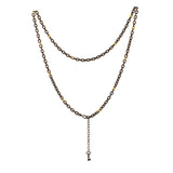 Victor Velyan 26" Silver and Gold Chain