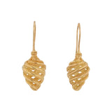 Kent Raible Spiral Cone Earrings