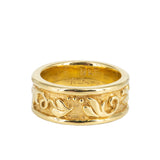 Carved Gold Band