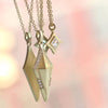Erika Winters Small Diamond Shield Necklace