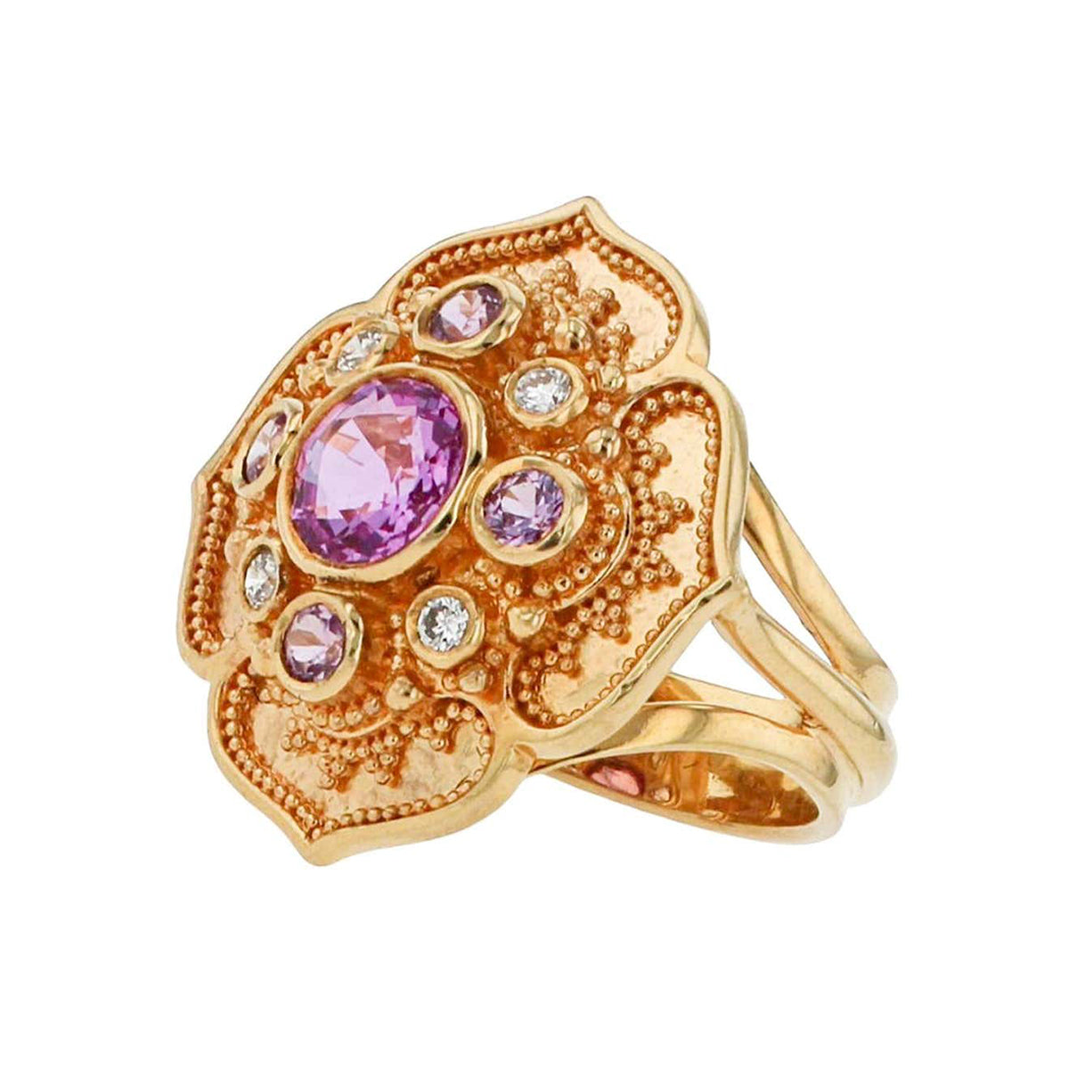 Kent Raible Flower Ring – Alchemy