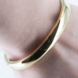 Gold Square Bangle