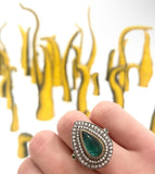 Lord Jewelry Green Tourmaline Ring