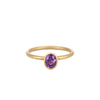 Kimberly Collins Purple Sapphire Yumdrop Ring