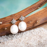 Kataoka Pearl Diamond Earrings