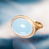 Lauren K Aquamarine Ring