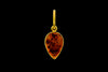 Loren Nicole - Fine Jewelry- Baltic Amber Charm -22k gold 