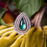 Lord Jewelry Green Tourmaline Ring