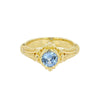 Kent Raible Sapphire Solitaire Ring