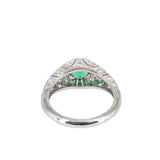 Sebastien Barier Emerald Ring