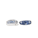 Sapphire Pave Earrings