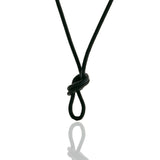 Temple St. Clair 18k & Black Leather Cord
