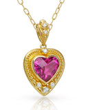 Zaffiro Heart of Hearts Pendant