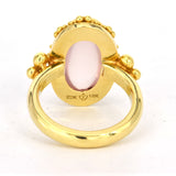 Zaffiro Rose Quartz Ring
