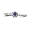 Audrius Krulis Purple Sapphire Ring